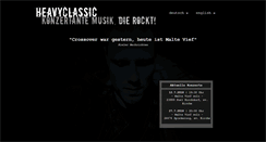 Desktop Screenshot of heavyclassic.de
